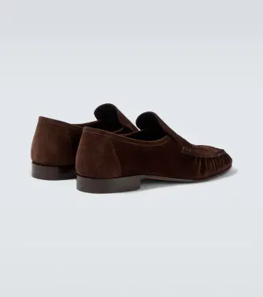 The Row Soft Two suede loafers | Thumbnail 5 The Row Soft Two suede loafers | Thumbnail 5