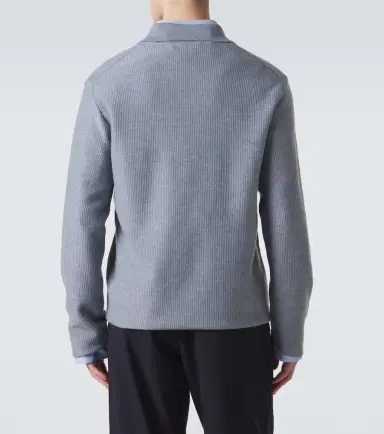 The Row Bertram cashmere polo sweater | Thumbnail 5