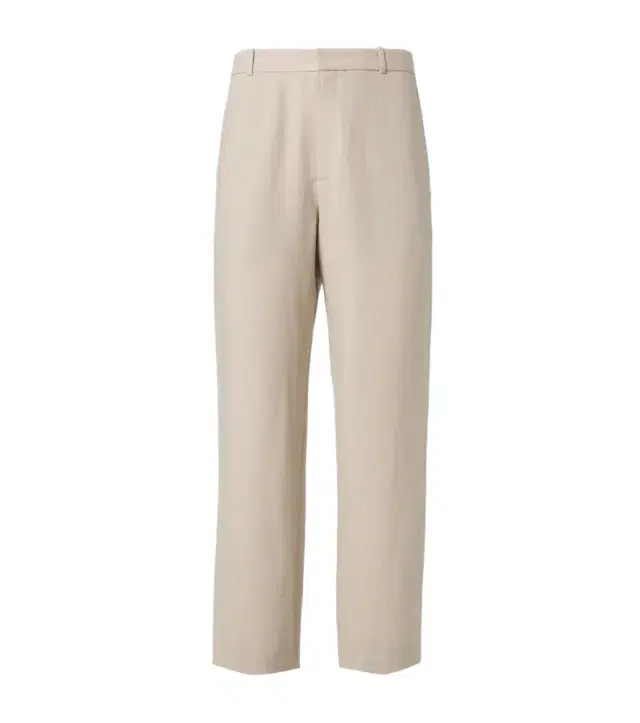 The Row Toril linen-blend wide-leg pants