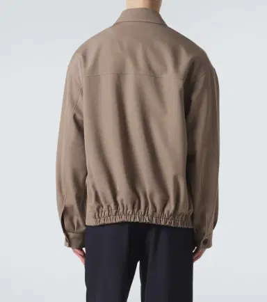 The Row Osano wool blouson jacket | Thumbnail 2