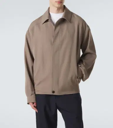The Row Osano wool blouson jacket | Thumbnail 5