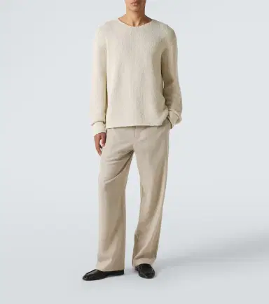The Row Clarkin cotton and linen sweater | Thumbnail 2