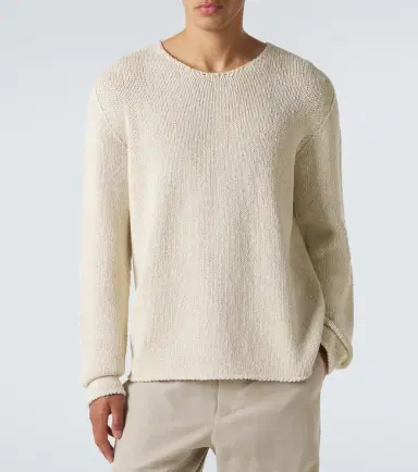 The Row Clarkin cotton and linen sweater | Thumbnail 3