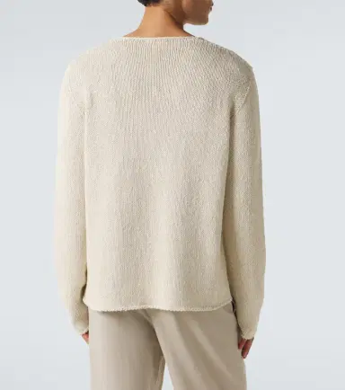 The Row Clarkin cotton and linen sweater | Thumbnail 6