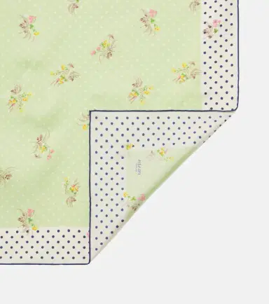 Prada Printed silk twill scarf | Thumbnail 2