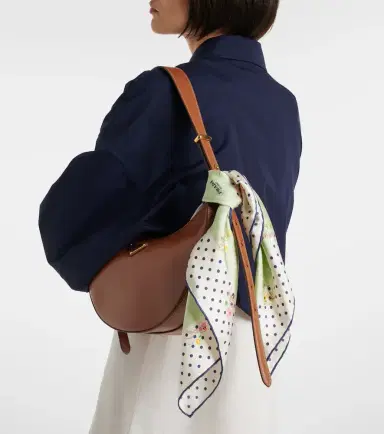 Prada Printed silk twill scarf | Thumbnail 4