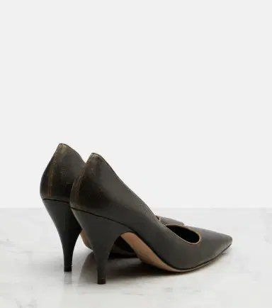 The Row Liisa Three leather pumps | Thumbnail 4