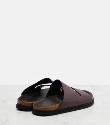 The Row Band leather slides | Thumbnail 3