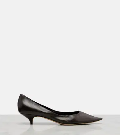 The Row Liisa Three leather pumps | Thumbnail 4