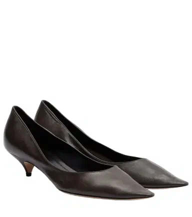 The Row Liisa Three leather pumps | Thumbnail 1