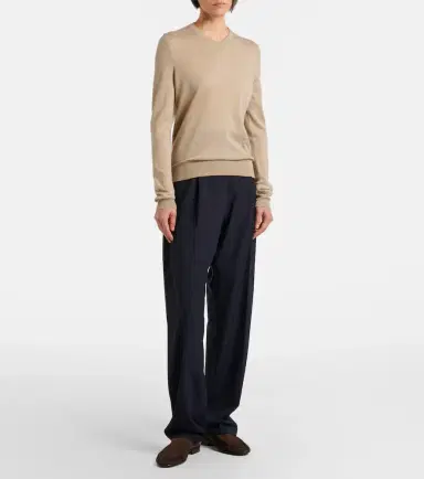 The Row Soft ruched suede loafers | Thumbnail 5 The Row Soft ruched suede loafers | Thumbnail 5