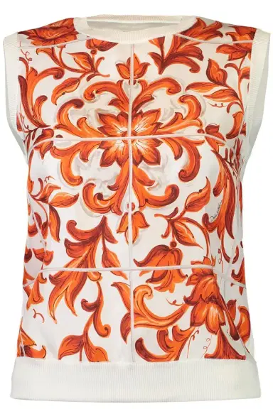 Dolce & Gabbana Knit Tank - Maiolica Print | Thumbnail 1