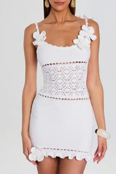 Retrofête Orleane Mini Dress | Thumbnail 3