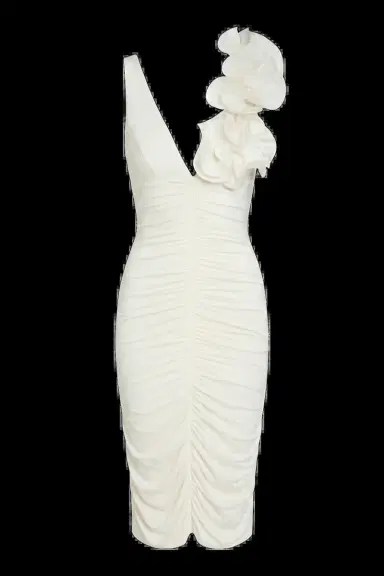 PatBo TAFFETA TARSILA MIDI DRESS | Thumbnail 2 PatBo TAFFETA TARSILA MIDI DRESS | Thumbnail 2