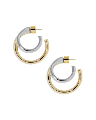Jennifer Fisher 1 Double Lilly Mini Hoops | Thumbnail 1 Jennifer Fisher 1 Double Lilly Mini Hoops | Thumbnail 1