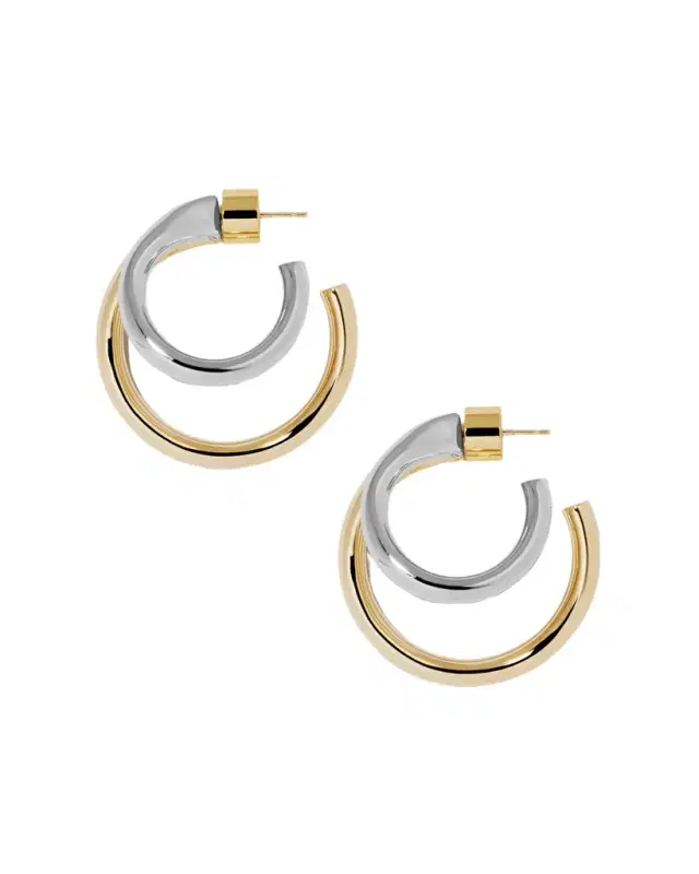 Jennifer Fisher 1 Double Lilly Mini Hoops