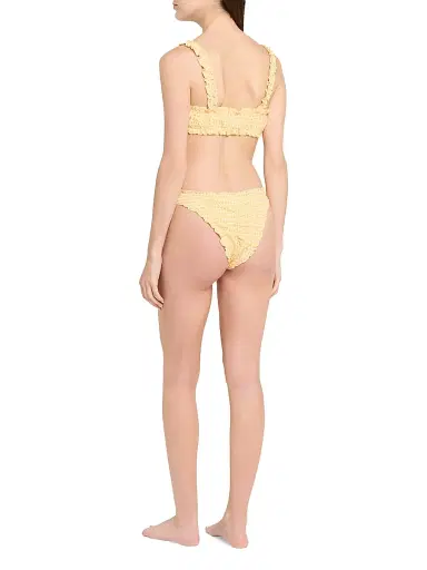 Simkhai Women's Evander Ruched Bikini Top | Thumbnail 3 Simkhai Women's Evander Ruched Bikini Top | Thumbnail 3