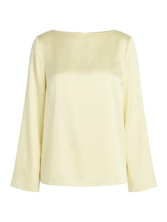 Women's Blaine Satin Blouse - Butter Women's Blaine Satin Blouse - Butter