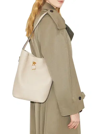 Tory Burch Women's Lock Slim Bucket Bag | Thumbnail 2