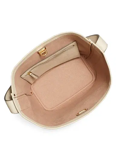 Tory Burch Women's Lock Slim Bucket Bag | Thumbnail 3