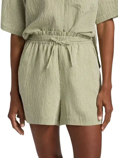 DEREK LAM 10 CROSBY Women's Belen Striped Shirting Shorts | Thumbnail 3 DEREK LAM 10 CROSBY Women's Belen Striped Shirting Shorts | Thumbnail 3