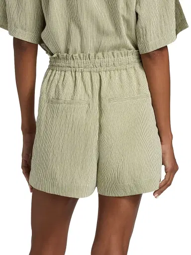 DEREK LAM 10 CROSBY Women's Belen Striped Shirting Shorts | Thumbnail 5 DEREK LAM 10 CROSBY Women's Belen Striped Shirting Shorts | Thumbnail 5