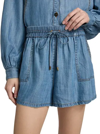 Ramy Brook Women's Annalise Denim Shorts | Thumbnail 6 Ramy Brook Women's Annalise Denim Shorts | Thumbnail 6