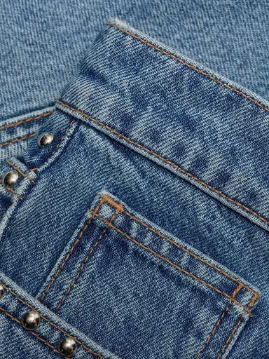 Ramy Brook Women's Bria Studded Denim Shorts | Thumbnail 7 Ramy Brook Women's Bria Studded Denim Shorts | Thumbnail 7