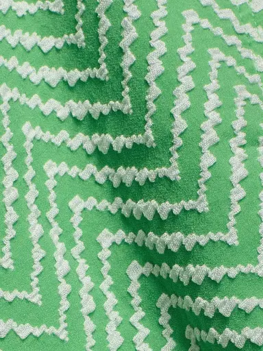 Milly Women's Verde Chevron Bikini Top - Green - Size Large | Thumbnail 6 Milly Women's Verde Chevron Bikini Top - Green - Size Large | Thumbnail 6