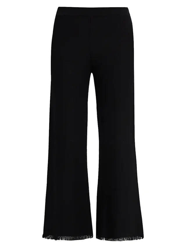 Kobi Halperin Women's Valley Knit Flare Trousers - Black