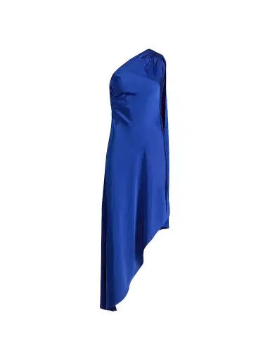 Lapointe Women's Satin One-Shoulder Midi-Dress - Cloud - Size 14 | Thumbnail 1 Lapointe Women's Satin One-Shoulder Midi-Dress - Cloud - Size 14 | Thumbnail 1