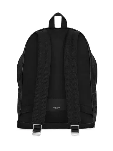 Saint Laurent Men's City Backpack in Crocodile-Embossed Leather | Thumbnail 4 Saint Laurent Men's City Backpack in Crocodile-Embossed Leather | Thumbnail 4