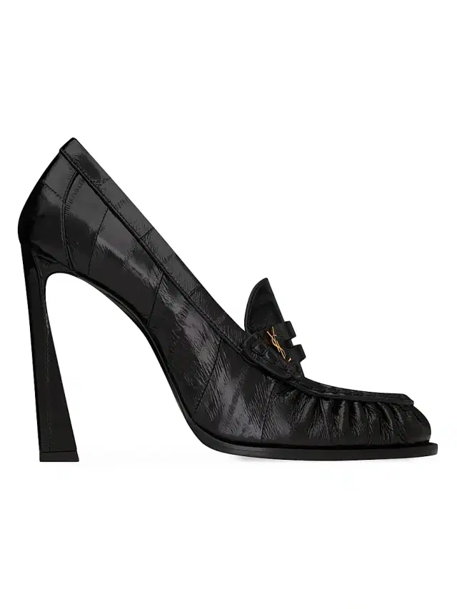 Saint Laurent Women's Le Loafer Pumps - Black