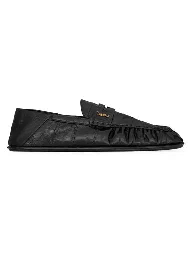 Saint Laurent Men's Le Foldable Loafers - Black - Size 6 | Thumbnail 4 Saint Laurent Men's Le Foldable Loafers - Black - Size 6 | Thumbnail 4