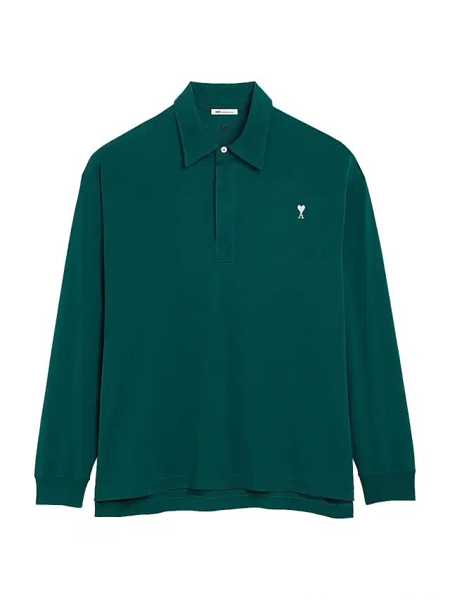 Men's Ami de Coeur Polo Shirt - Vert Sapin Blanc Creme