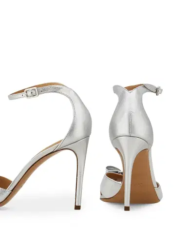 Ferragamo Women's Vara Bow 90MM Sandals - Silver - Size 11 | Thumbnail 5 Ferragamo Women's Vara Bow 90MM Sandals - Silver - Size 11 | Thumbnail 5