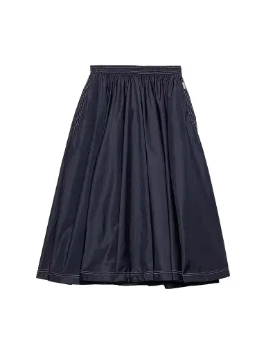 Prada Women's Light Nylon Full Skirt | Thumbnail 1 Prada Women's Light Nylon Full Skirt | Thumbnail 1