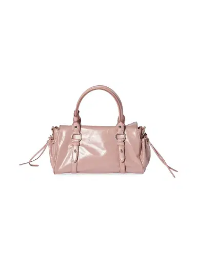Miu Miu Women's Glossy Leather Top Handle Bag | Thumbnail 3 Miu Miu Women's Glossy Leather Top Handle Bag | Thumbnail 3