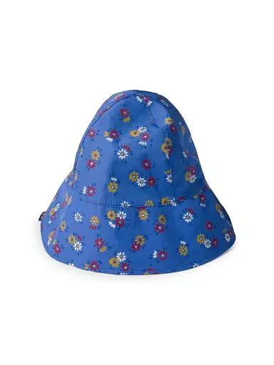 Miu Miu Women's Poplin Bucket Hat - Blue - Size Large | Thumbnail 2