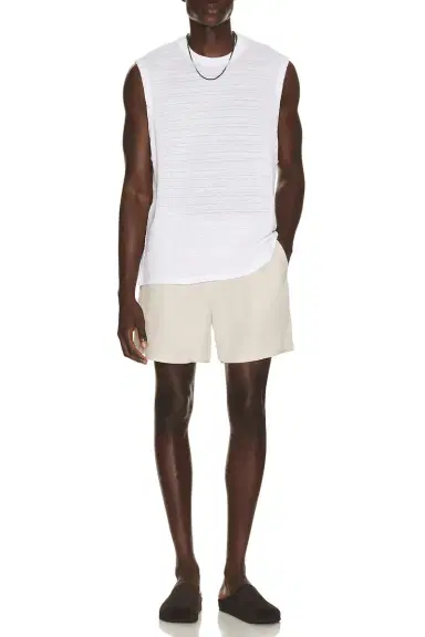 AUTO-REPLY Pull On Linen Shorts | Thumbnail 5