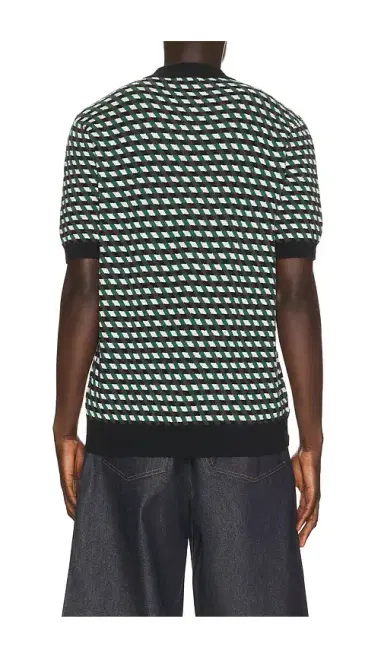 Fred Perry Geometric Knitted Polo | Thumbnail 7 Fred Perry Geometric Knitted Polo | Thumbnail 7