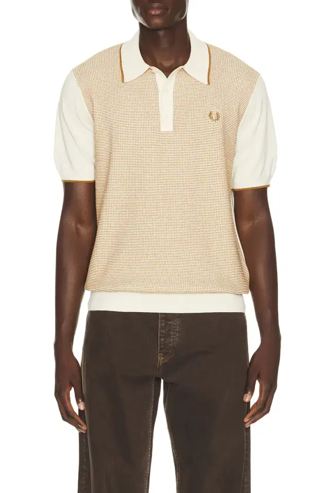 Fred Perry Tonic Waffle Knitted Polo