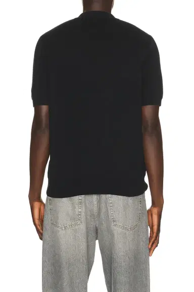 Fred Perry Panel Detail Knitted Polo | Thumbnail 2