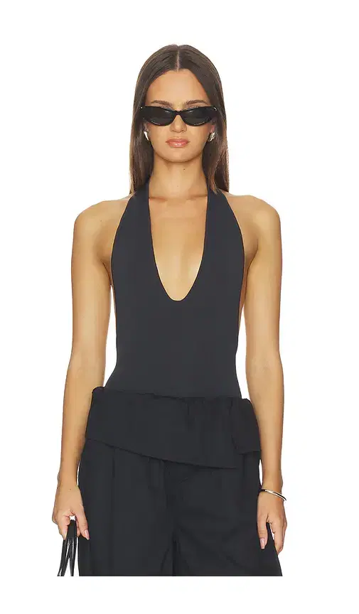 WeWoreWhat Deep V Bodysuit