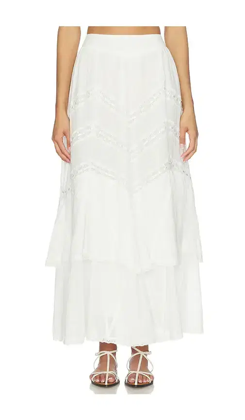 For Love & Lemons Lou Maxi Skirt