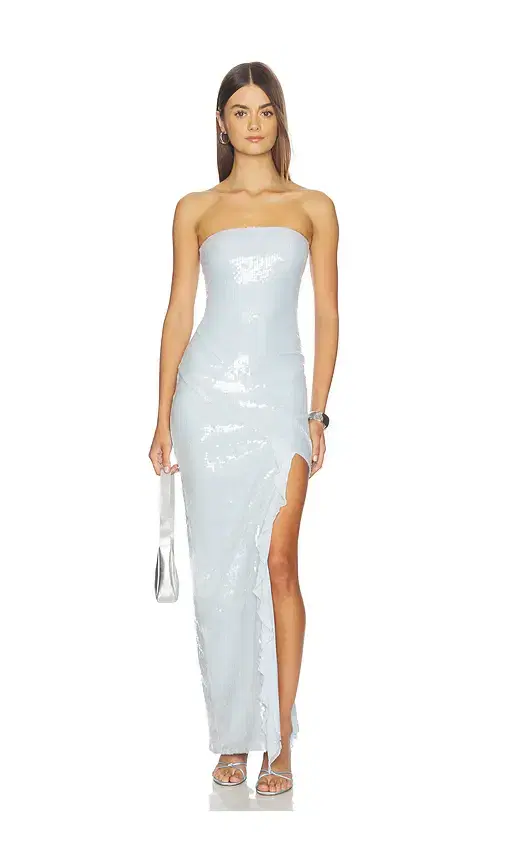 Tiger Mist Sequin Theo Maxi Dress
