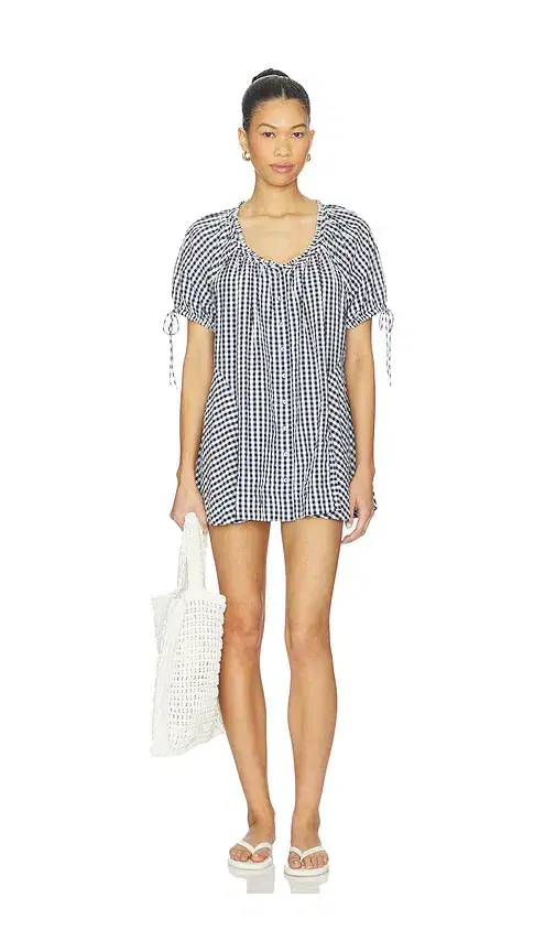 Free People Farley Gingham Dress