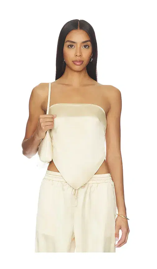 Bradie Satin Scarf Top