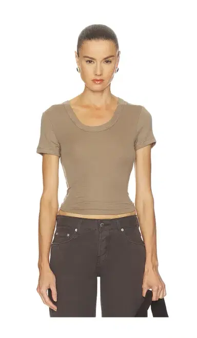 Citizens of Humanity Maude U Neck Tee | Thumbnail 1 Citizens of Humanity Maude U Neck Tee | Thumbnail 1