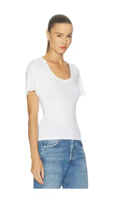 Citizens of Humanity Rosalie U Neck Tee | Thumbnail 2 Citizens of Humanity Rosalie U Neck Tee | Thumbnail 2